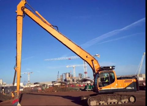 Экскаватор длиннорукий Hyundai R210LC-7