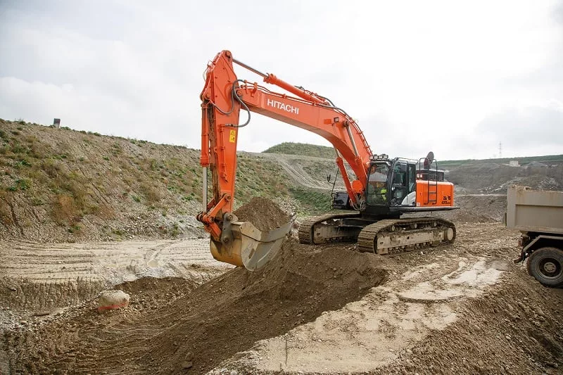 Гусеничный экскаватор Hitachi ZX470-5G