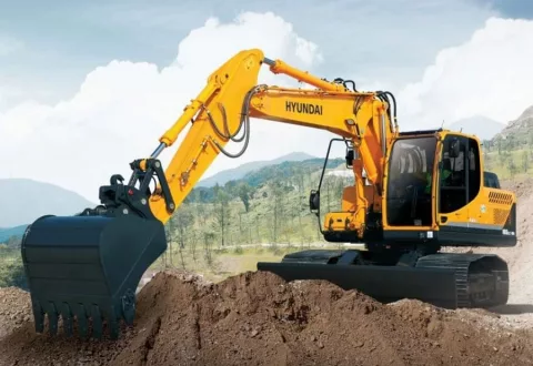 Гусеничный экскаватор Hyundai R180LC-9S