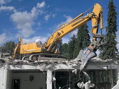 Гусеничный экскаватор-разрушитель LIEBHERR R 944 Demolition