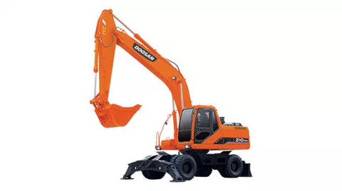 Колесный экскаватор DOOSAN S210W-V