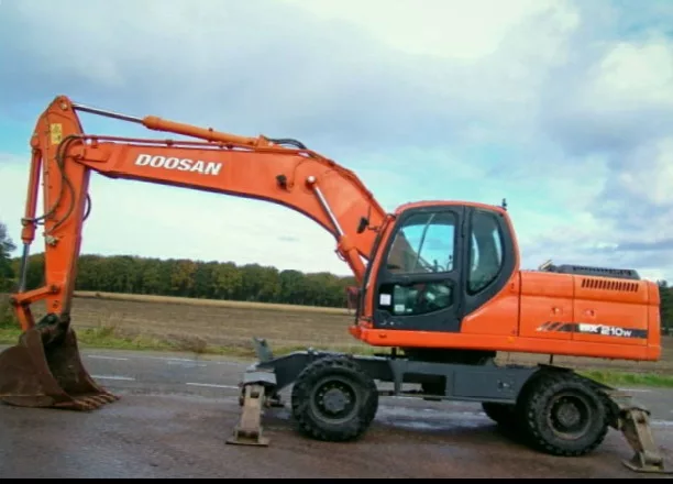 Колёсный экскаватор Doosan DX210W