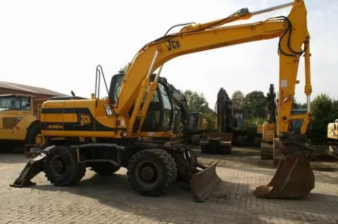 Колёсный экскаватор JCB JS 130W