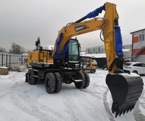 Колёсный экскаватор Sany SY165W