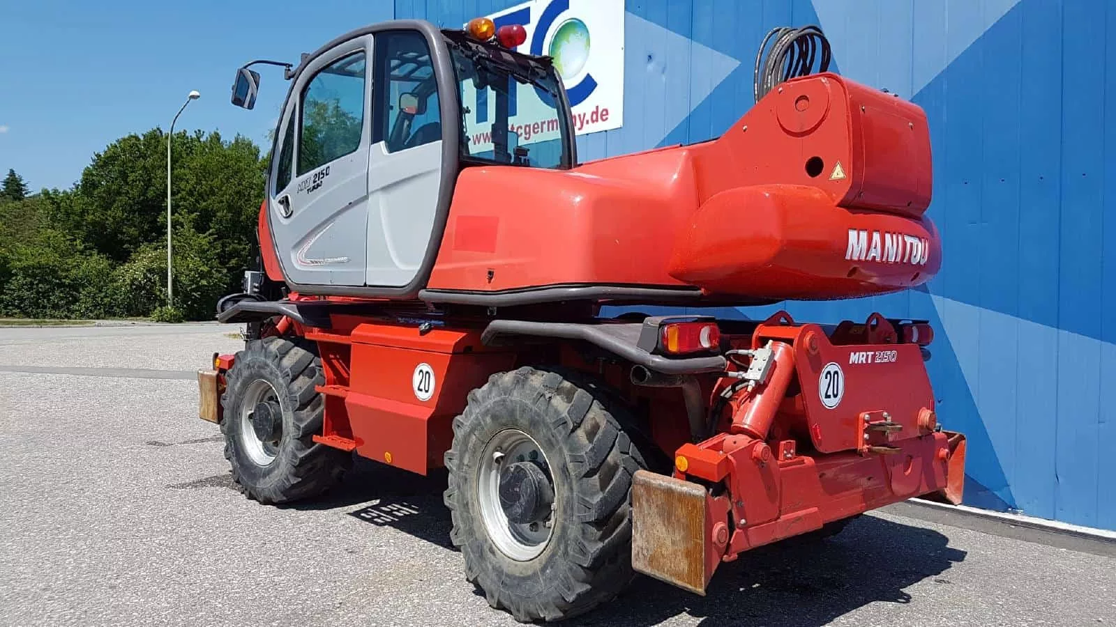 Телескопический погрузчик Manitou MRT-X 2150