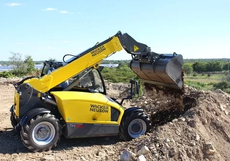 Телескопический погрузчик Wacker Neuson TH412