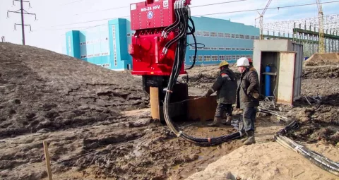 Вибропогружатель крановый Muller MS-16HFV